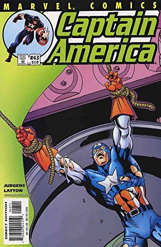 Amerika kapitány (3. Sorozat) 43 VF/NM ; Marvel képregény | 510 Dan Jürgens