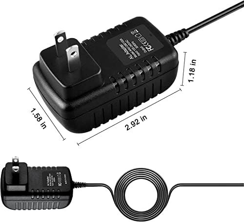A fickó-Tech AC/DC Adapter Kompatibilis a Husky Jump Start Rendszer & 12 V-os Hordozható Ugrás Kezdő Ugró Pack Black & Decker
