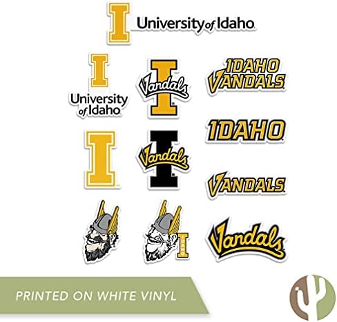 Idahoi egyetem Matrica Vandálok U i Matricák Vinyl Matricák Laptop Víz Üveg Autó Scrapbook T2 (2-es Típus)