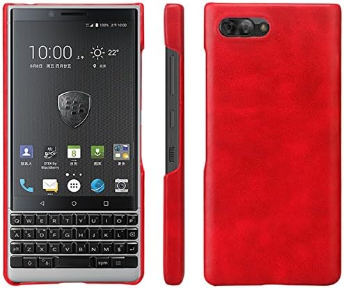 BlackBerry KULCS2 az Esetben, Fettion Ultra Vékony PU Bőr Könnyű Telefon Védő burkolata a BlackBerry Kulcs 2 Okostelefon
