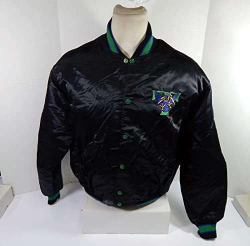 1990-es években Trenton Mennydörgés Bomba 20 Játékban Használt Pad Fekete Kabát XL DP44030 - Játék Használt MLB Mezek