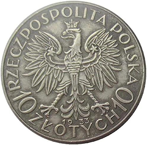 Lengyelország 10 Zli 19321933 Külföldi Másolás Emlékérme
