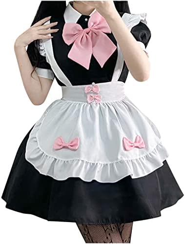 Ruziyoog Klasszikus Lolita Szobalány Ruhák Bowknot Édes kis Ruhát Cosplay Japán ruha Apon Halloween Party Aranyos Ruha