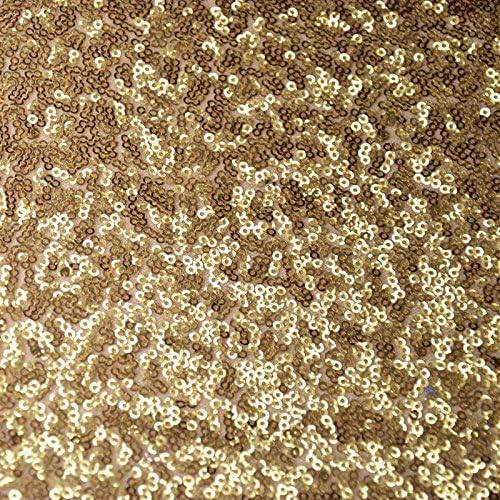 BalsaCircle 54-Es x 4 Méter Arany Flitterekkel Szövet, amelyet A Villám - Varrás Kézműves Menyasszonyi Kellékek