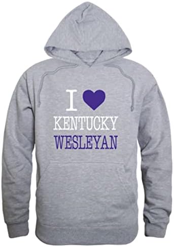 W Köztársaság Szeretem Kentucky Wesleyan Egyetemen Párducok Polár Kapucnis Pulóvereket