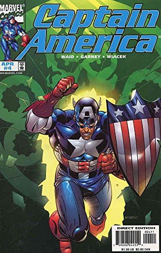 Amerika kapitány (3. Sorozat) 4 VF/NM ; Marvel képregény | Mark Waid