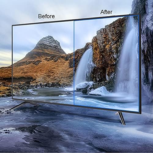 Tükröződésmentes képernyővédő fólia 32-75inch Anti-Kék Fény Monitor/TV Képernyő Védő Károsodás Védelem, Fólia Csökkenti a