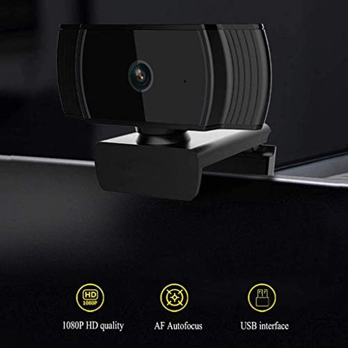 DSHGDJF Webkamera,1080P Full Webkamera USB Asztali & Laptop Élő Streaming Webcam Webkamera Mikrofonnal Szélesvásznú Videó