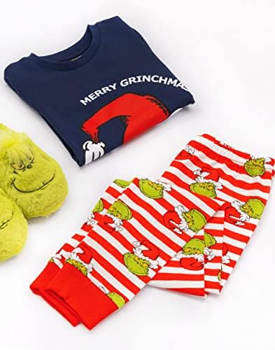 A Grincs Megfelelő Családi Karácsonyi Pizsama Felnőttek, Gyerekek Viselethez