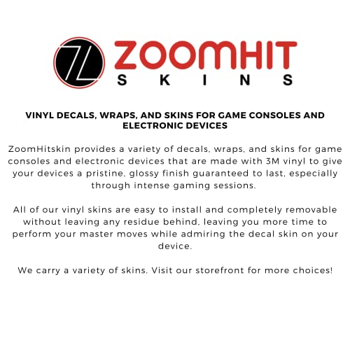 ZOOMHITSKINS Vezérlő Bőr Kompatibilis az Xbox Egy S Xbox One X, 3M Vinyl Matrica Technológia, Tehén Tej, Rózsaszín, Aranyos-Fehér