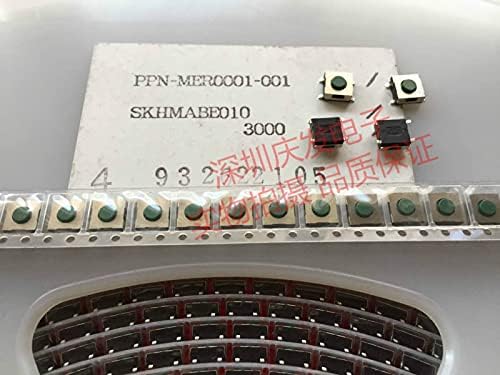 Import Japán ALPOKBAN SKHMABE010 Érintse meg a Kapcsolót Patch 4 Pin Gombra 6 * 6 * 3.1 Gomb