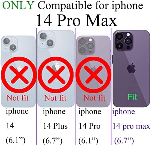 Weonmov Mágneses tok iPhone 14 Pro Max Esetben a Nők a Férfiak [ Kompatibilis MagSafe ], Aranyos, Szerelmes Szív Puha hátlap