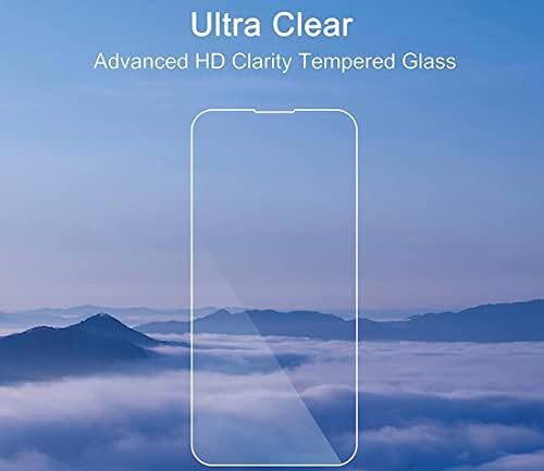 2 Csomag Ultra Tiszta,9h Edzett Üveg kijelző Védő fólia iPhone 14 pro(6.1 hüvelyk) +(2) a Kamera Lencséjét Védő.