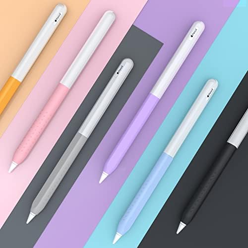 NIUTRENDZ Ultra Vékony tok Apple Ceruza, 2 Generációs burkolata Tartozékok Áttetsző Duotone Design Kompatibilis a Mágneses