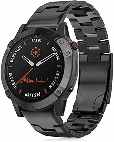 FACDEM Quick Fit Titán Ötvözet+Rozsdamentes Acél Watchband A Garmin Fenix 7X 7/6 6X 5X Pro Plusz Heveder Zenekar MARQ/Enduro