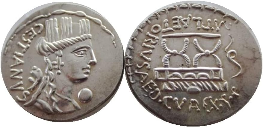 Ezüst Dollár Ókori Római Érme Külföldi Másolás Ezüst Bevonatú Emlékérme RM26