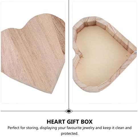 Hemoton A gyönyörű csomagolás, doboz, szív alakú, romantikus, egyszerű, kényelmes tárolás