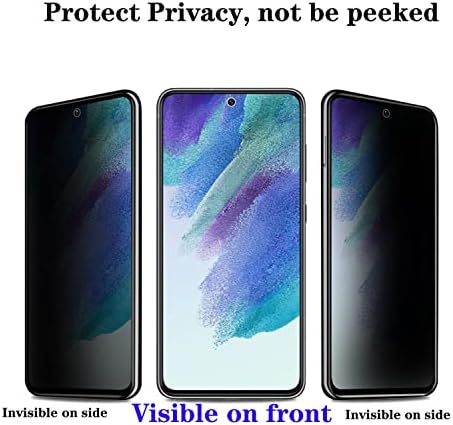 2 Csomag Anti-Spy Edzett Üveg Ruha Galaxy A53 5G/A52/a51-es 6.5 inch, Anti-Semmiből Anti-Kukkoló Adatvédelmi Képernyő Védő
