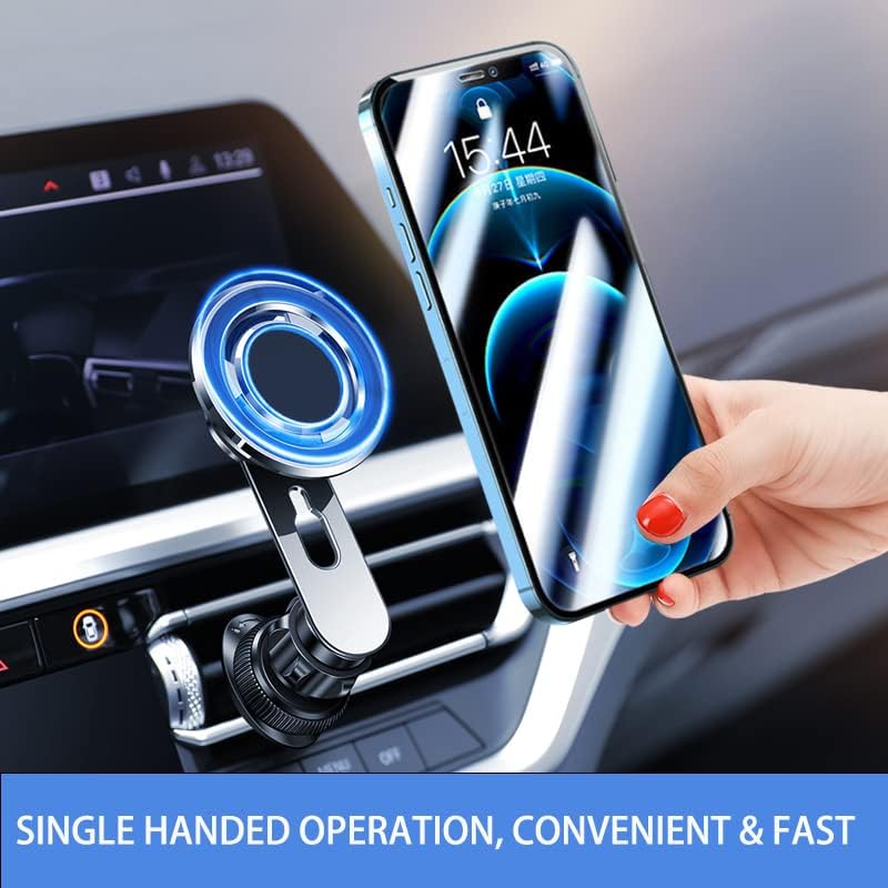 BEENLE a MagSafe Autós tartó [42 Legerősebb Mágnes] Szellőző Mágneses Telefon tartó Autót Könnyen Használható] kihangosító